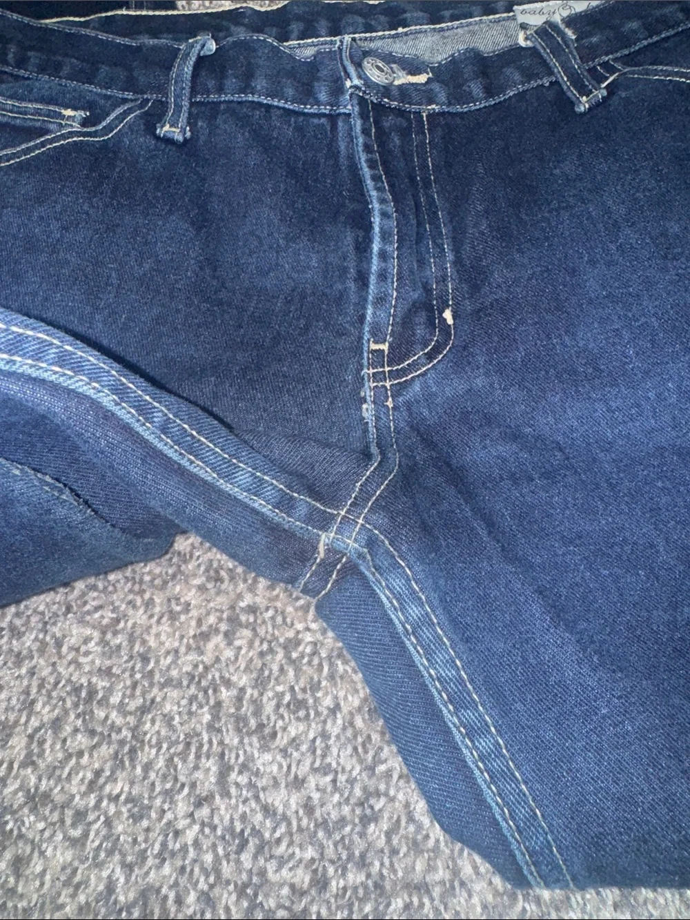 Baby Phat Embroidered Jeans VTG - Picture 5 of 8